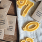 Handmade Beeswax Number Candles, 0–6, Pure Beeswax with Cotton Wick