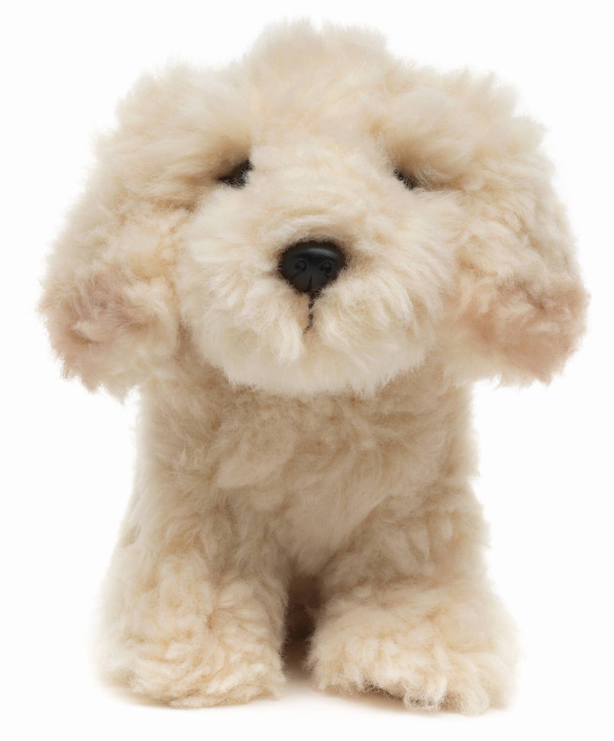 Cockapoo Plush, Sitting, 18 cm, Super Soft & Recycled Filling