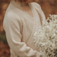 Icon Kimono Cardigan, Beige, 100% Organic Cotton