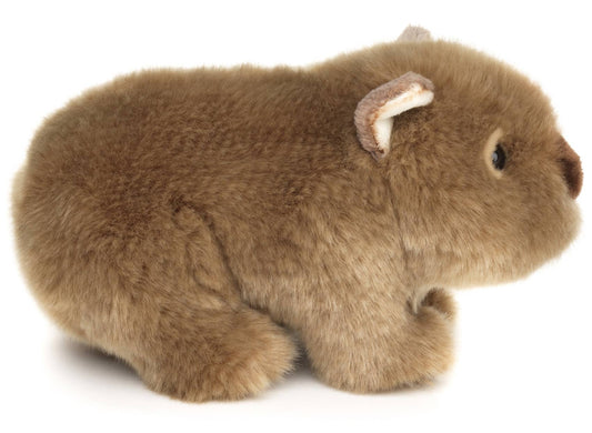 Wombat Plush, Realistic, 19 cm, Super Soft & Recycled Filling