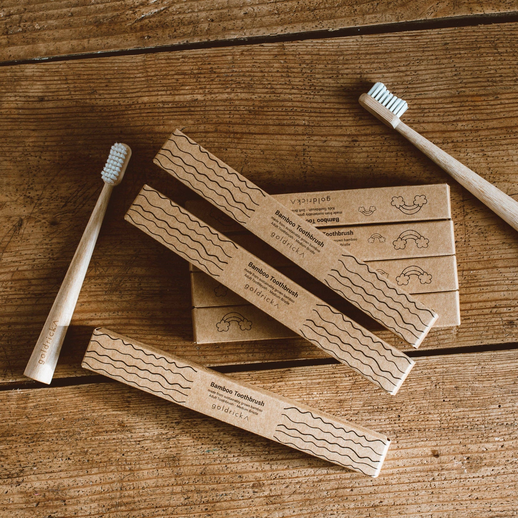 Bamboo Toothbrush: Kids