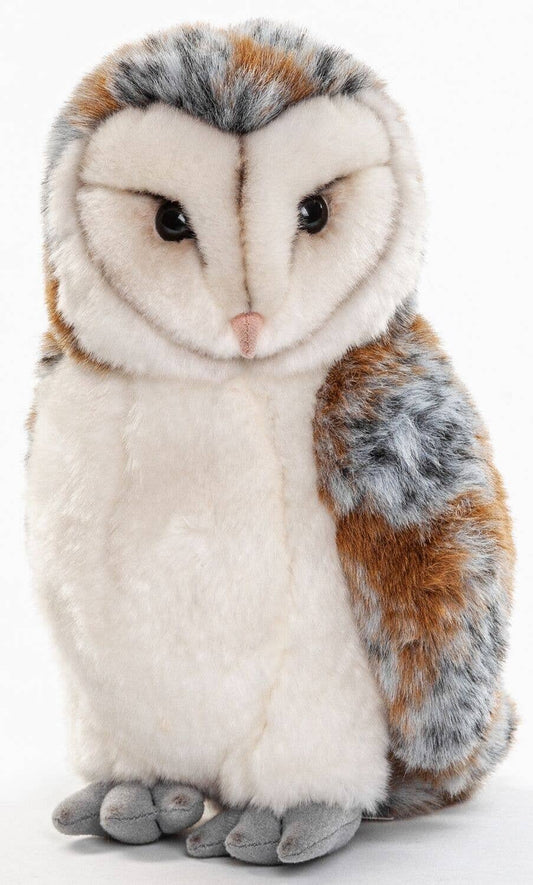 Barn owl cuddly toy