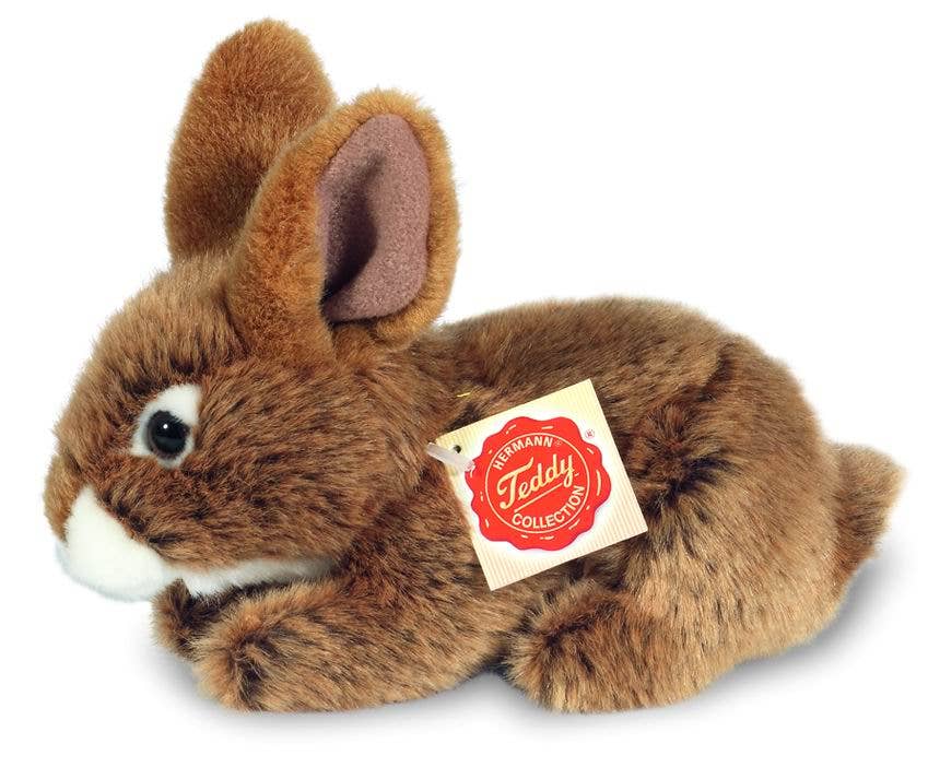 Bunny sitting brown 19 cm - soft toy - plush toy