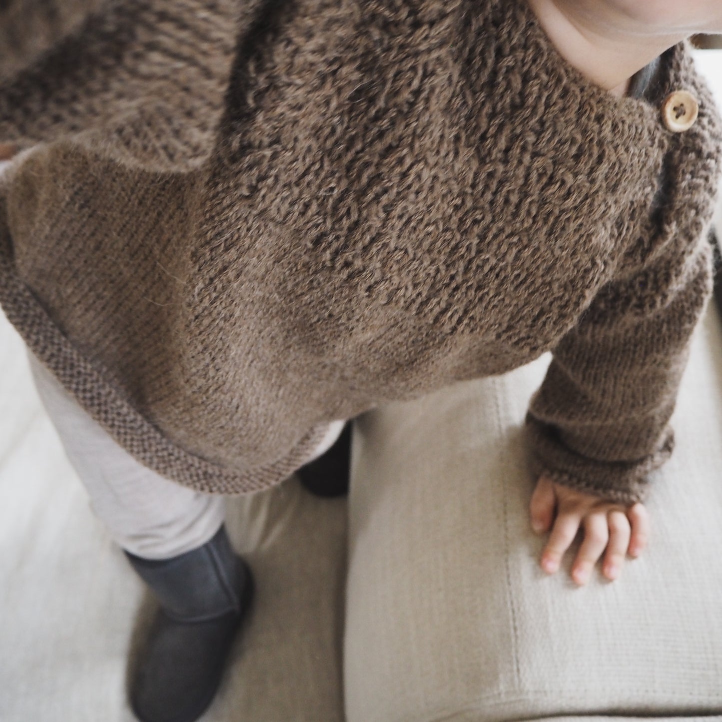 AlfredSweater, Brown, Grand Mère