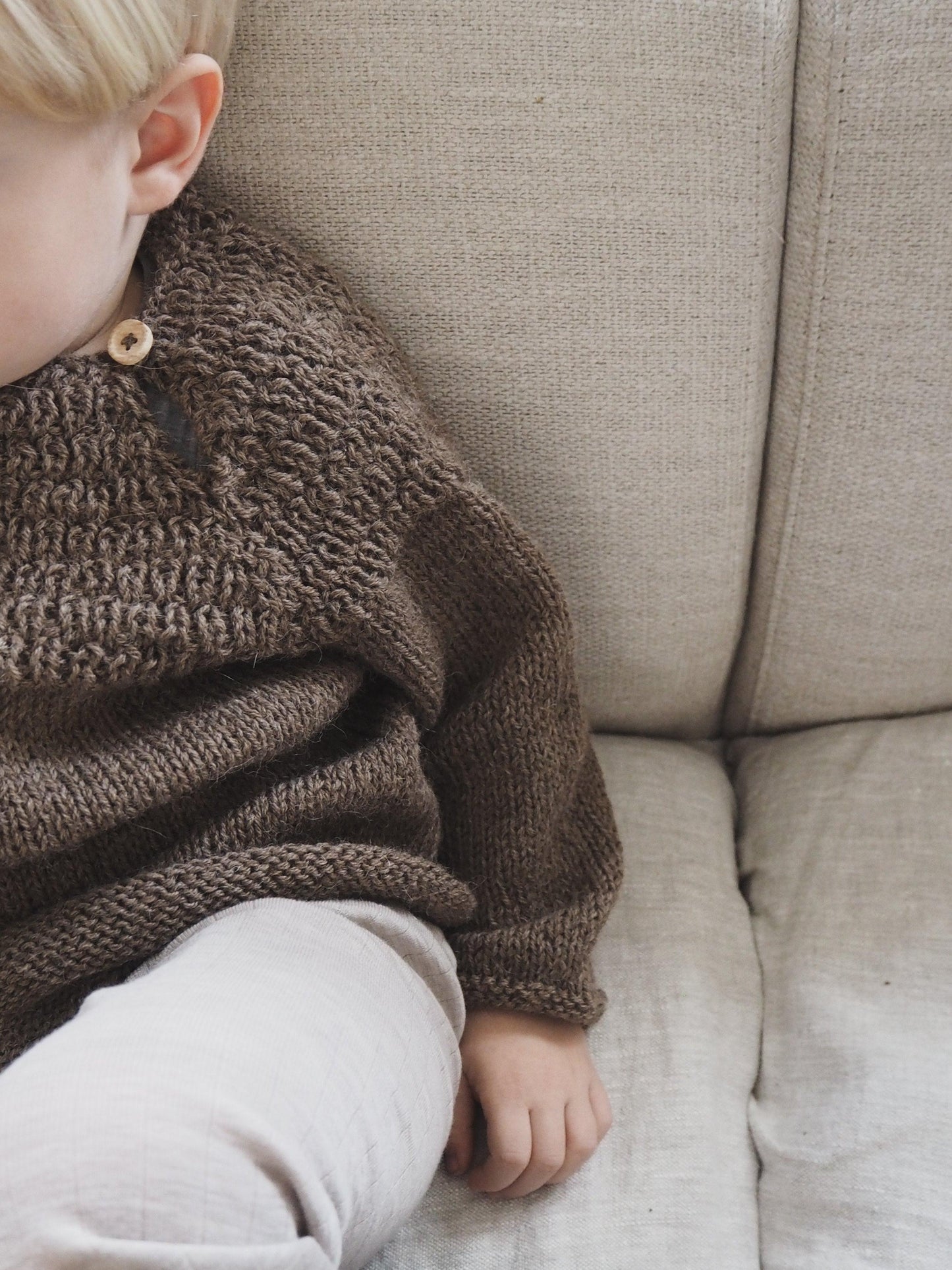 AlfredSweater, Brown, Grand Mère