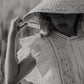 Apolina Vintage Dress, Opal White