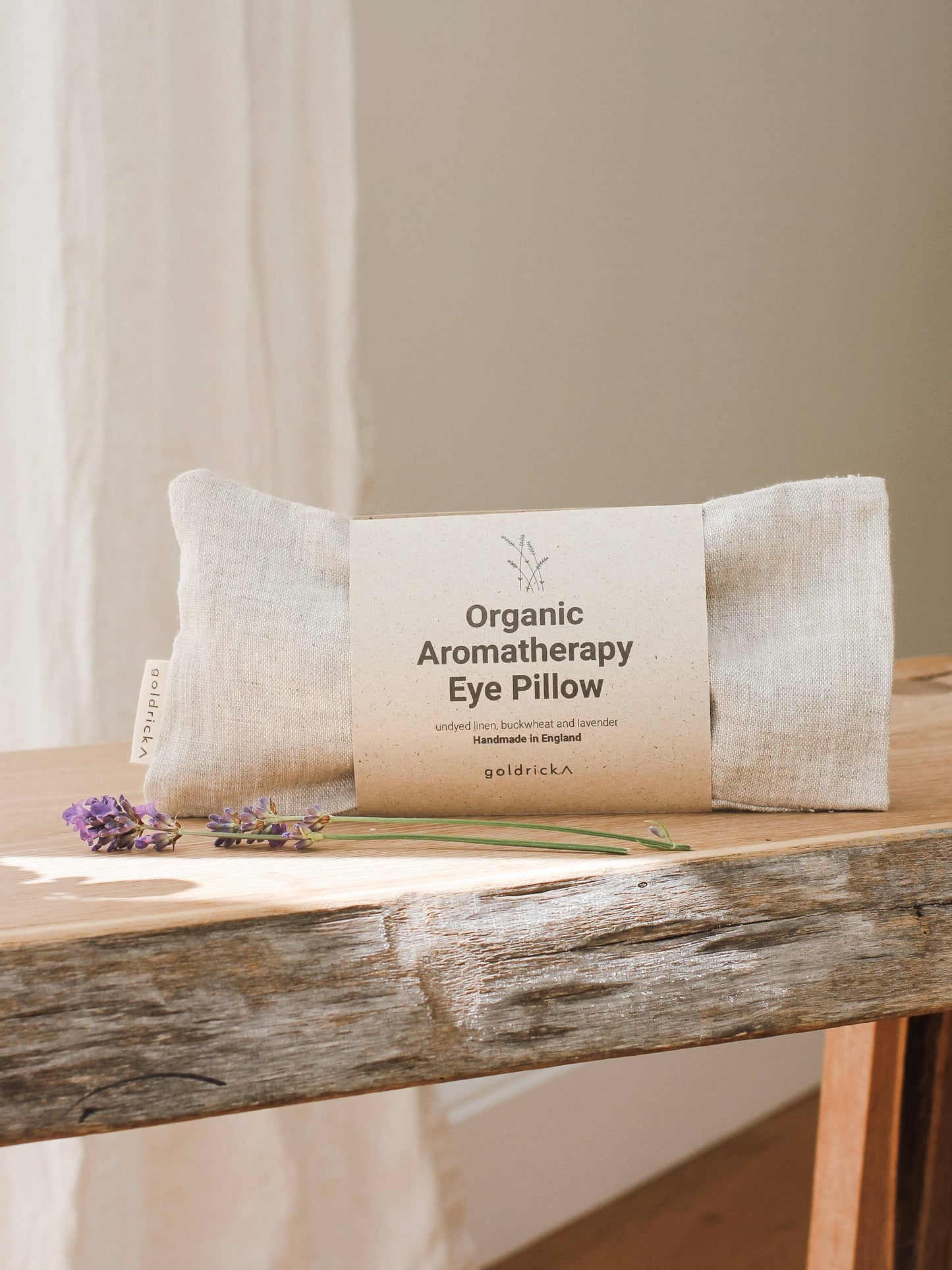 Aromatherapy Eye Pillow | French LavenderSilk Cover