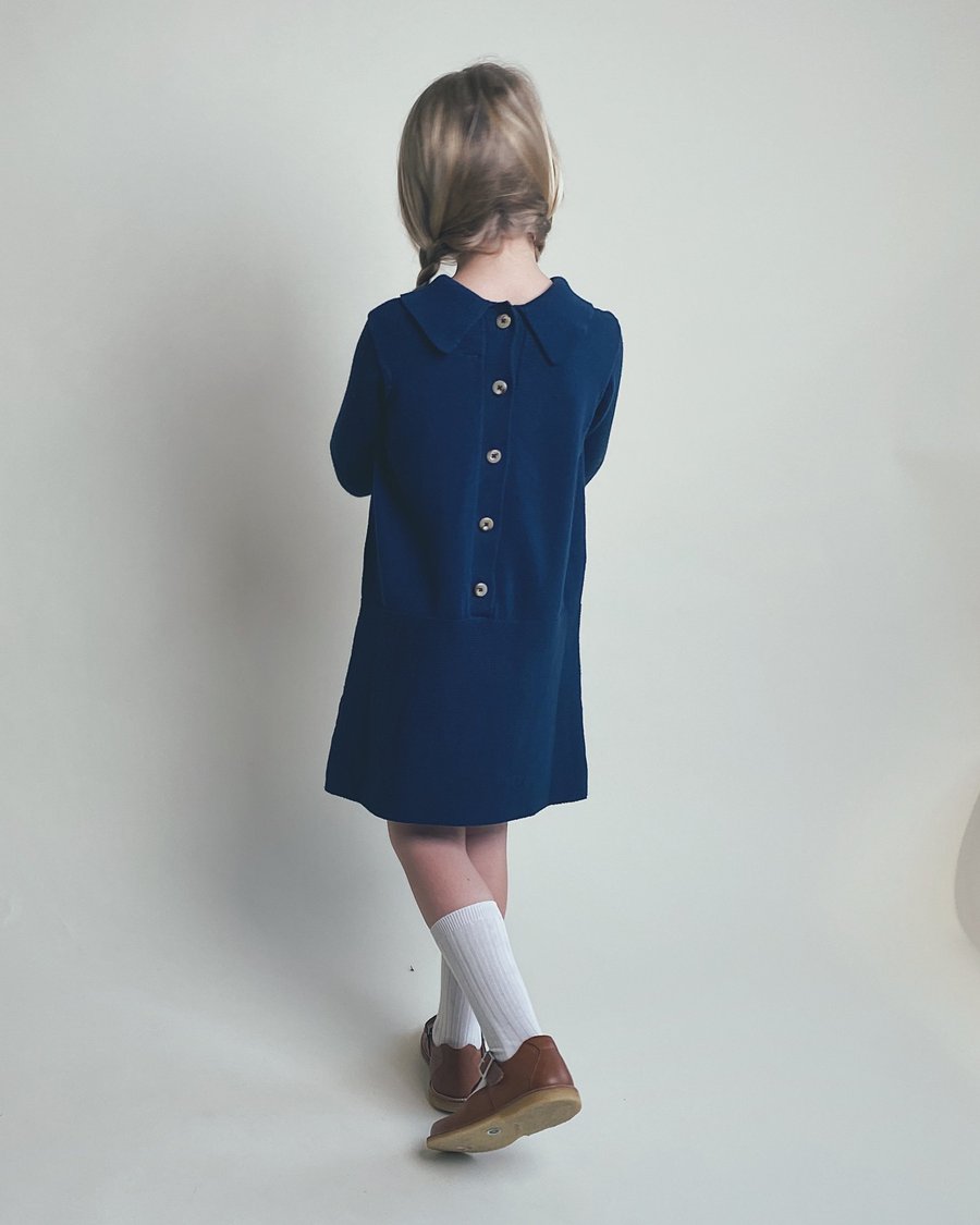 As We Grow, Sister Dress, Navy