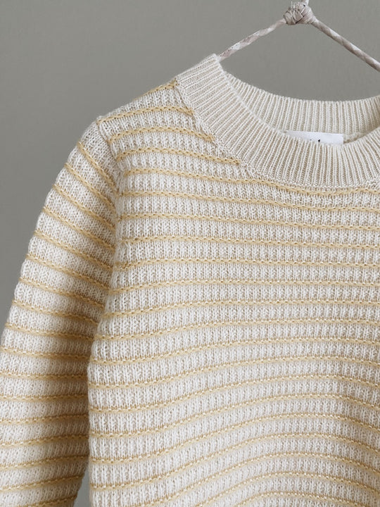 Aston Jumper, Honey Stripe