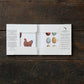 Chickens, Square Card Folder, 8 Cards & Envelopes, 15×15 cm