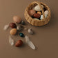 A Dozen Bird Eggs in a Basket, Wooden Play Set