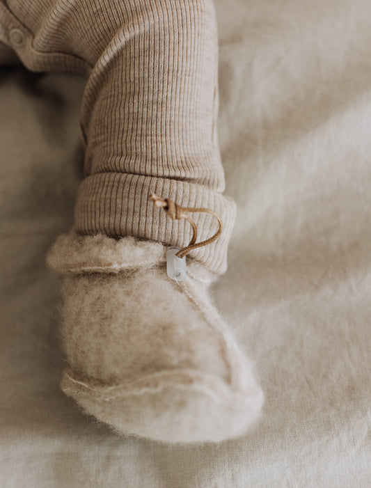100% merino wool baby shoes | Kico Label