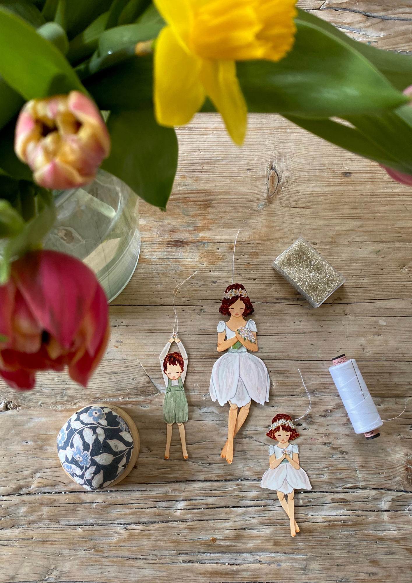 Anemone Family Cut-Out Decoration, Danish Design
