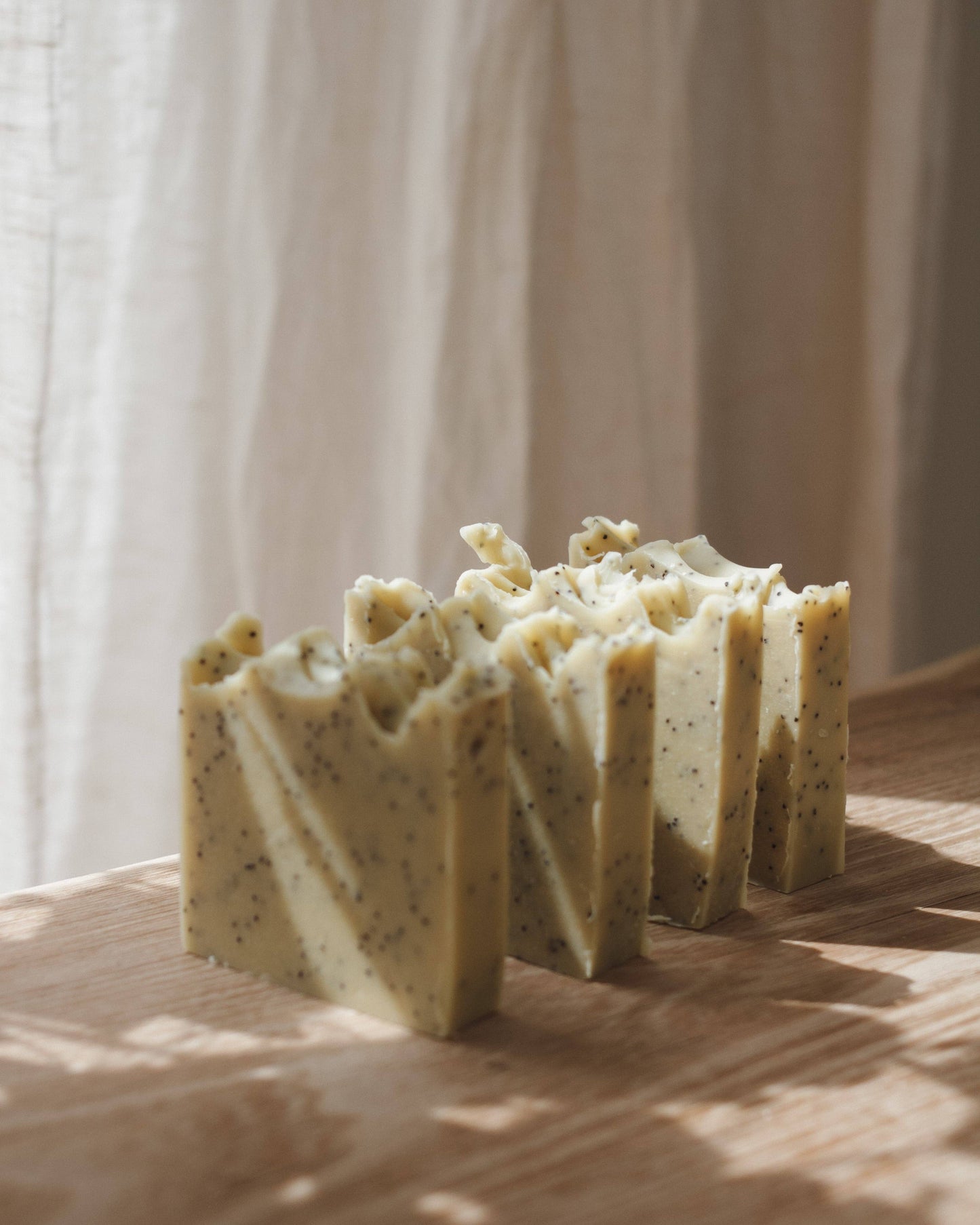 Organic Artisan Soap | Handmade: Lavender & Poppy Seed