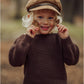 Bello Sweater, Brown, 100% Organic Cotton