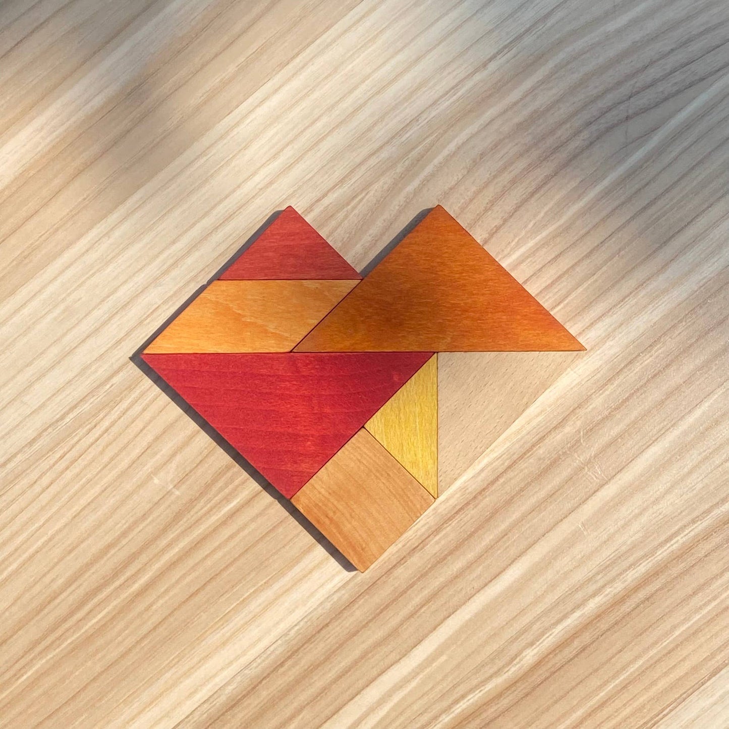 Tangram - family game: Cold