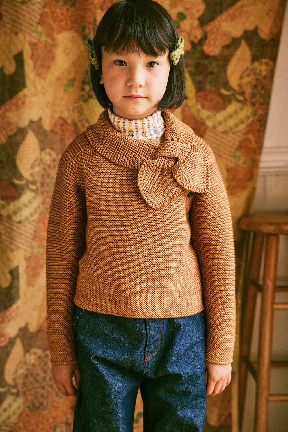 Misha & Puff, Girls Pullover, Scout, Rose Gold