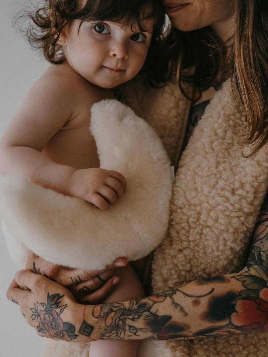 Pillow, Doudou Nyel, Moon, Milk