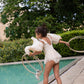 Ballerina Swan Swimsuit, Brazilian Sand, Oeko-Tex®