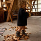 Natural blocks in sack XL - 50 pcs
