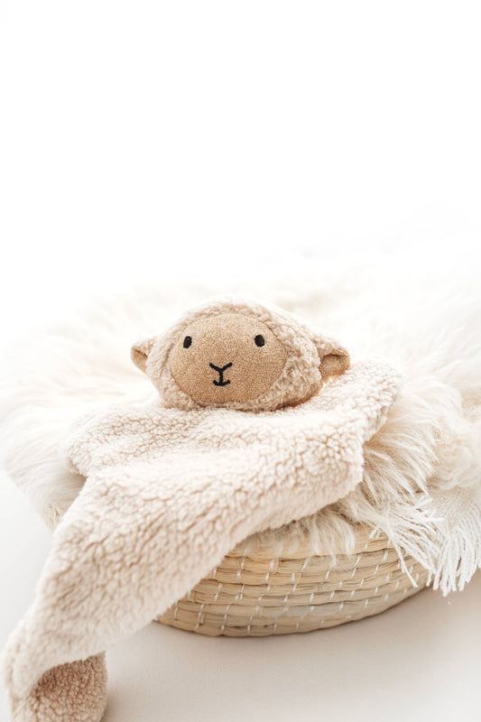 Sheep snuggle bear - Cream