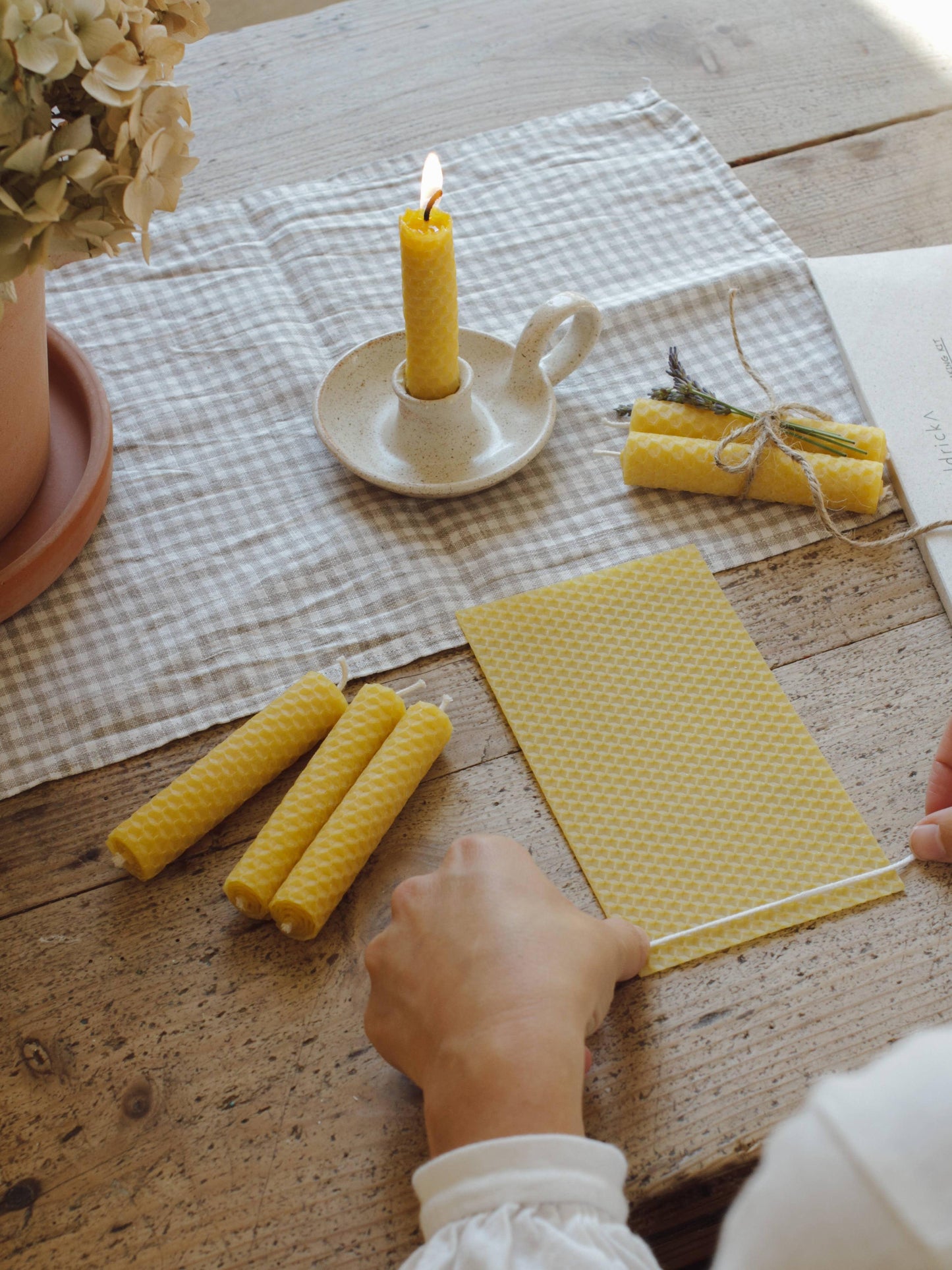 Beeswax Candle Making Kit