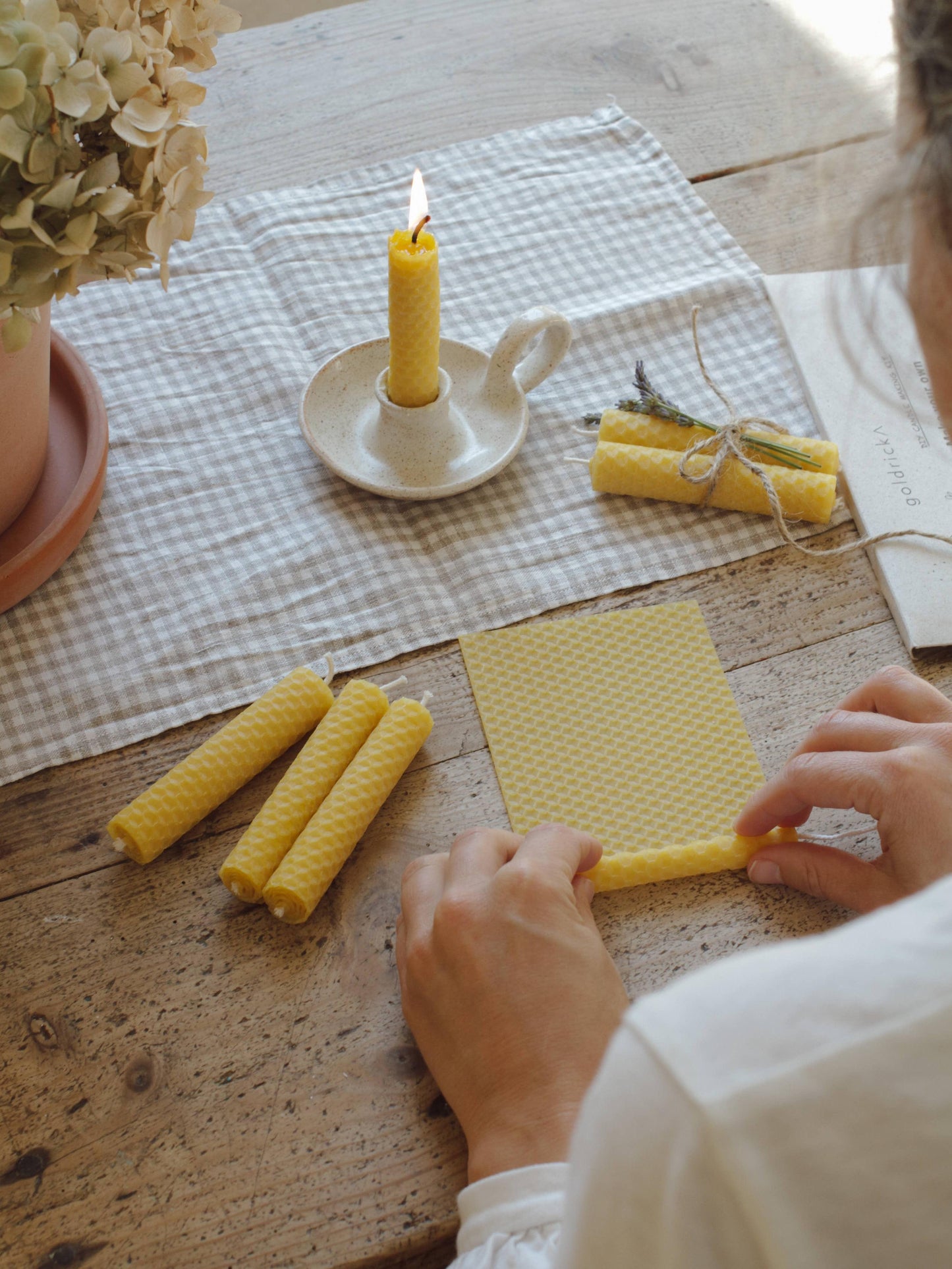 Beeswax Candle Making Kit