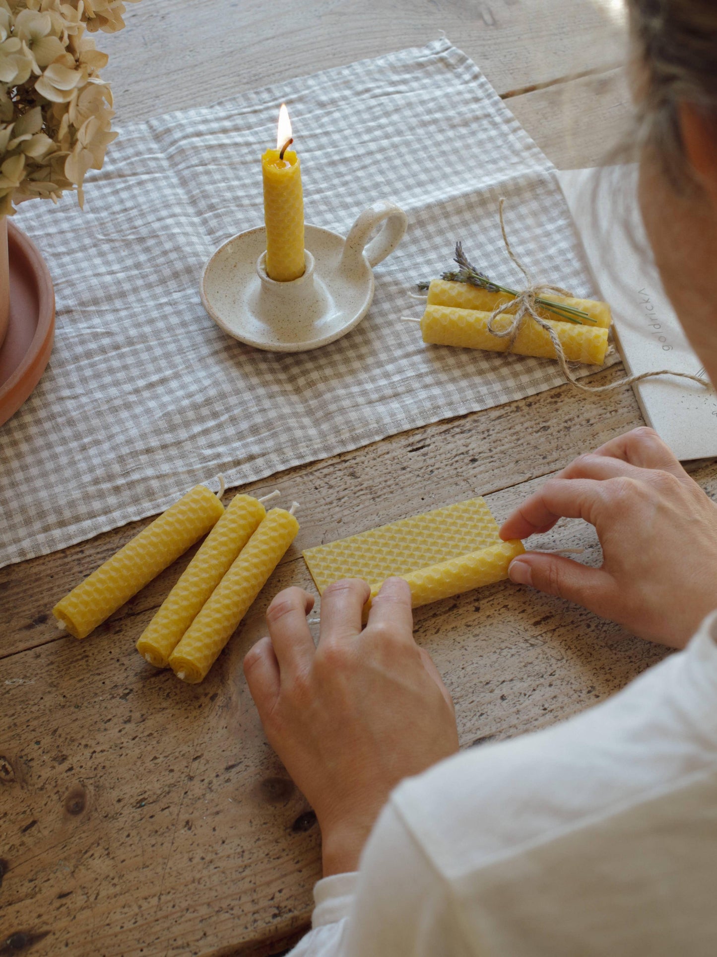 Beeswax Candle Making Kit
