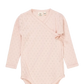 Body Crossover, Heart Pointelle, Dusty Rose