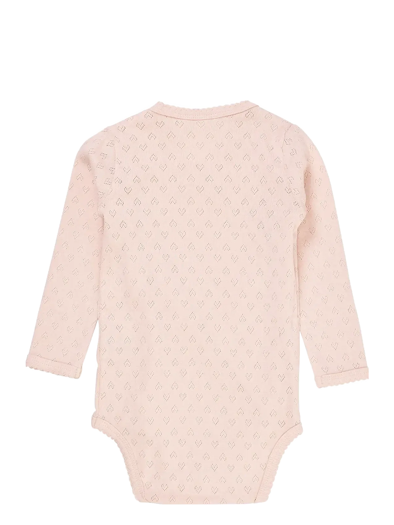 Body Crossover, Heart Pointelle, Dusty Rose