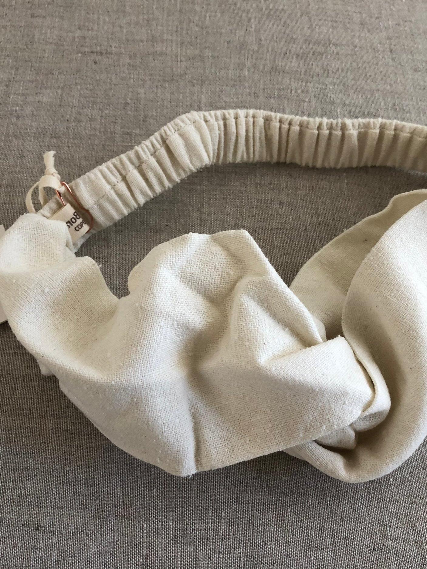 Silk Hairband, Undyed 100% Peace Silk