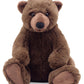 Brown Bear “Maxi”, Super Soft Plush, 27 cm Filling