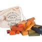 Rainbow blocks i sack XL - 50 pcs