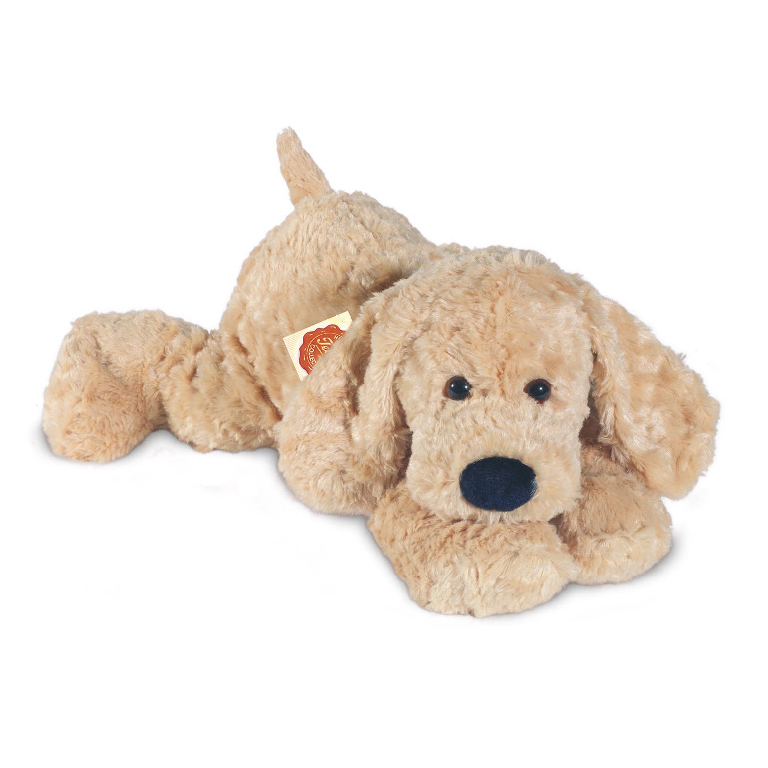 Schlenkerhund beige 40 cm - plush toy - stuffed animal