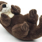 Otter Plush, Lying Backswimmer, Eco-Line 100% Recycled, 26 cm