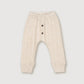 Wool Rib Leggings - Oat