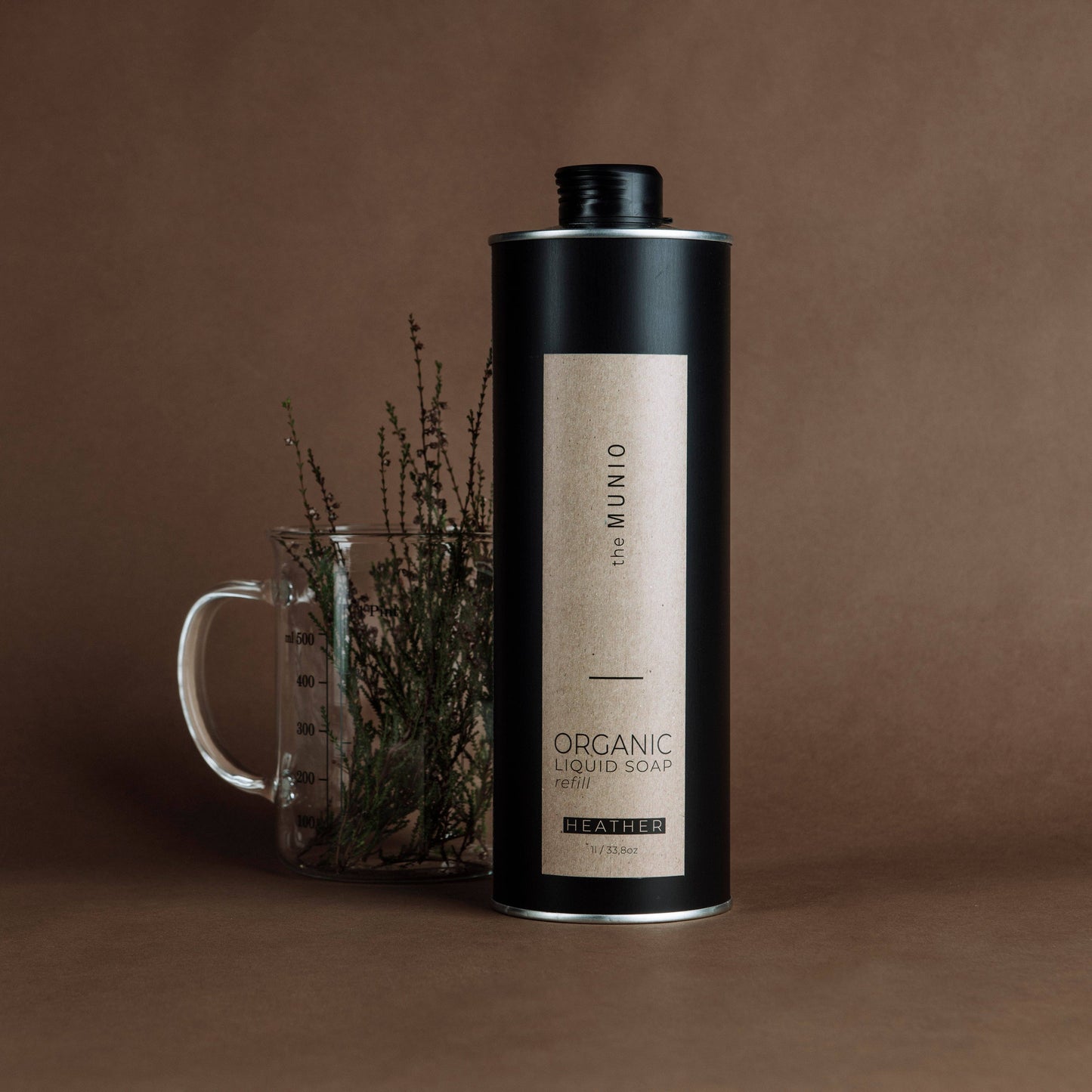 Heather Organic Liquid Soap Refill, 1000 ml