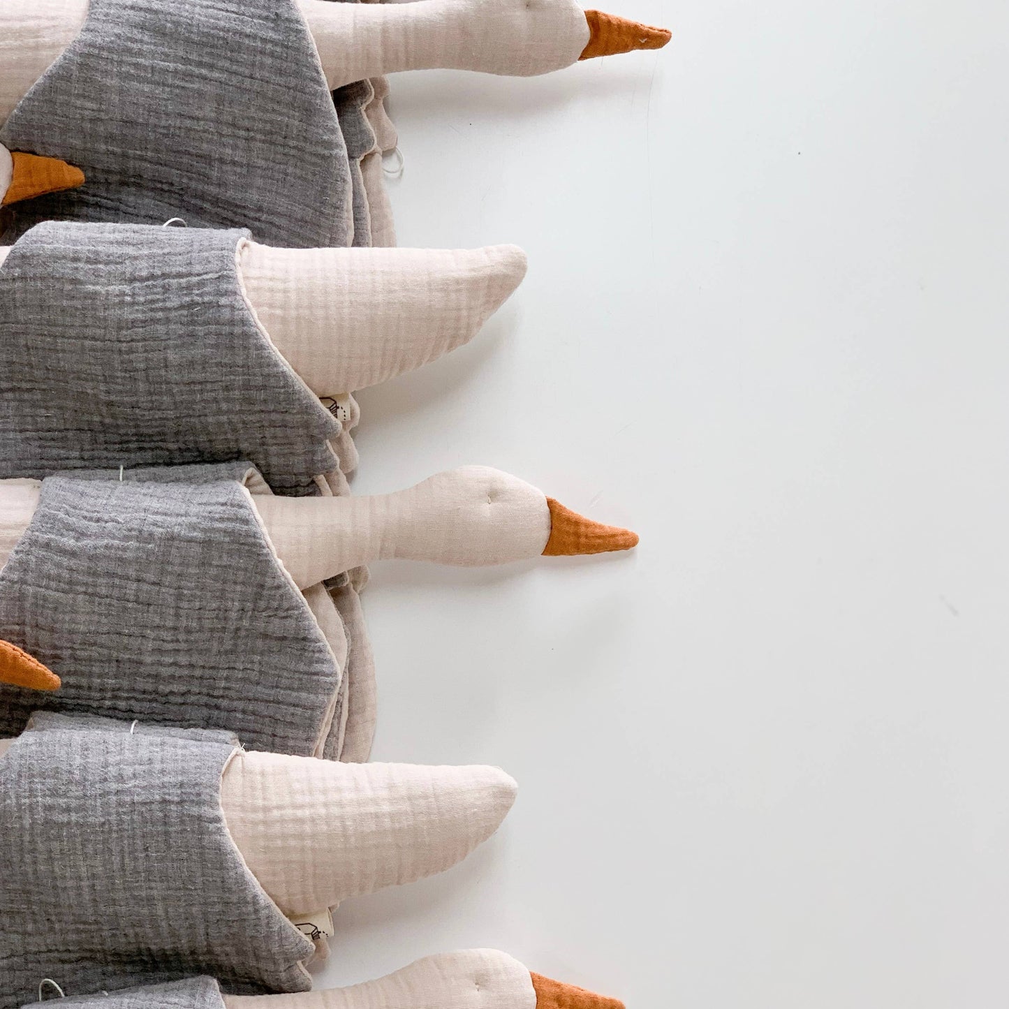 Fabric Bird - Grey