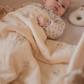 Quilted Cherry and Clover Baby Plaid