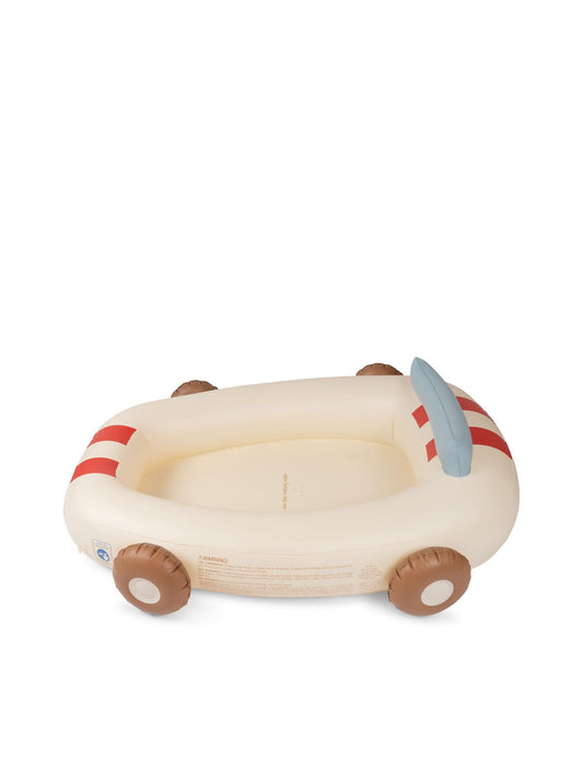 Car Pool With Canopy, Creme Off White