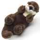 Otter Plush, Lying Backswimmer, Eco-Line 100% Recycled, 26 cm