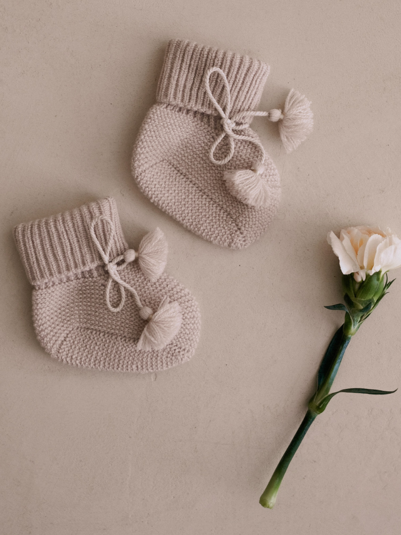 Baby Slippers, Pearl