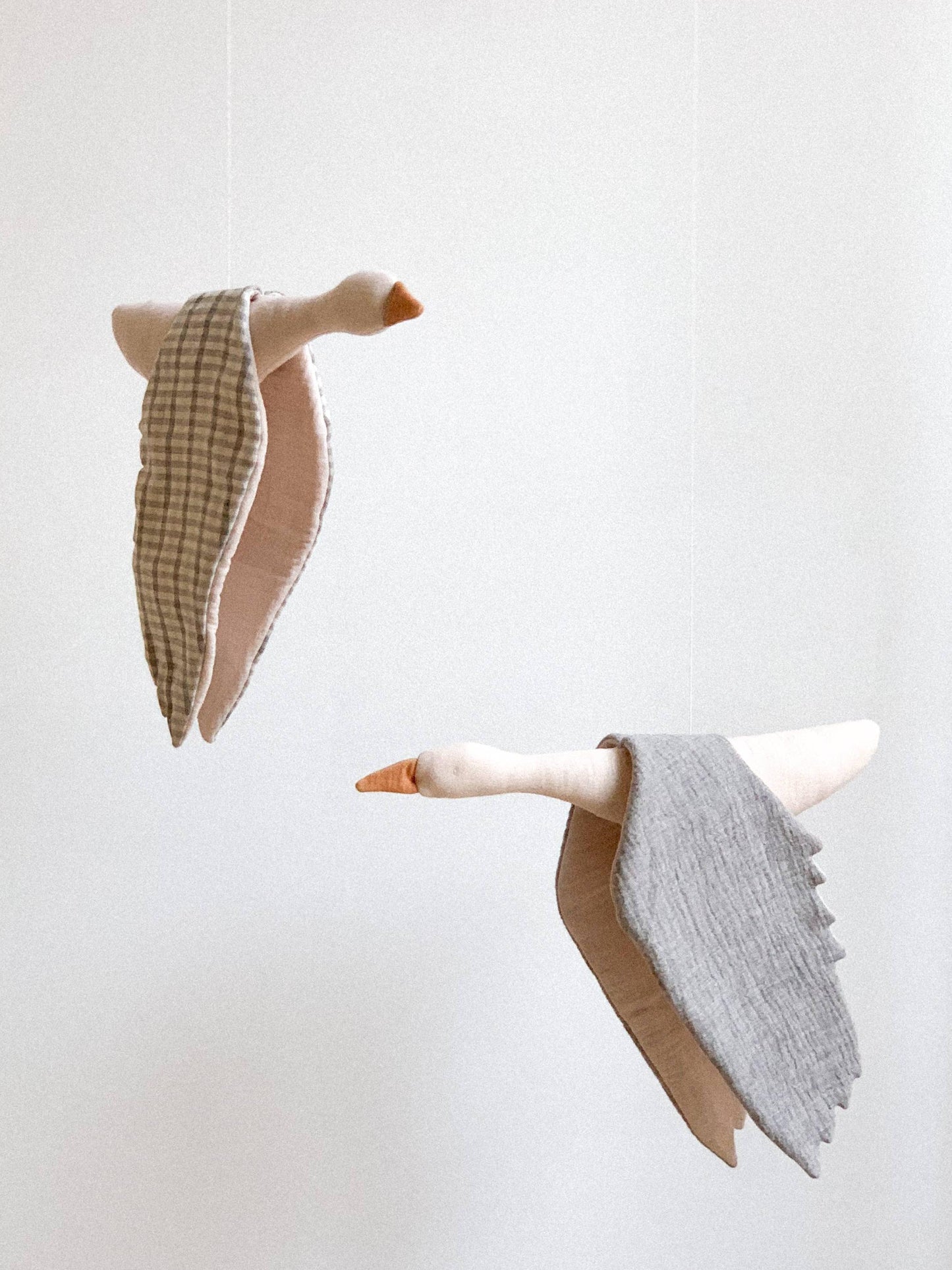 Checkered Fabric Bird