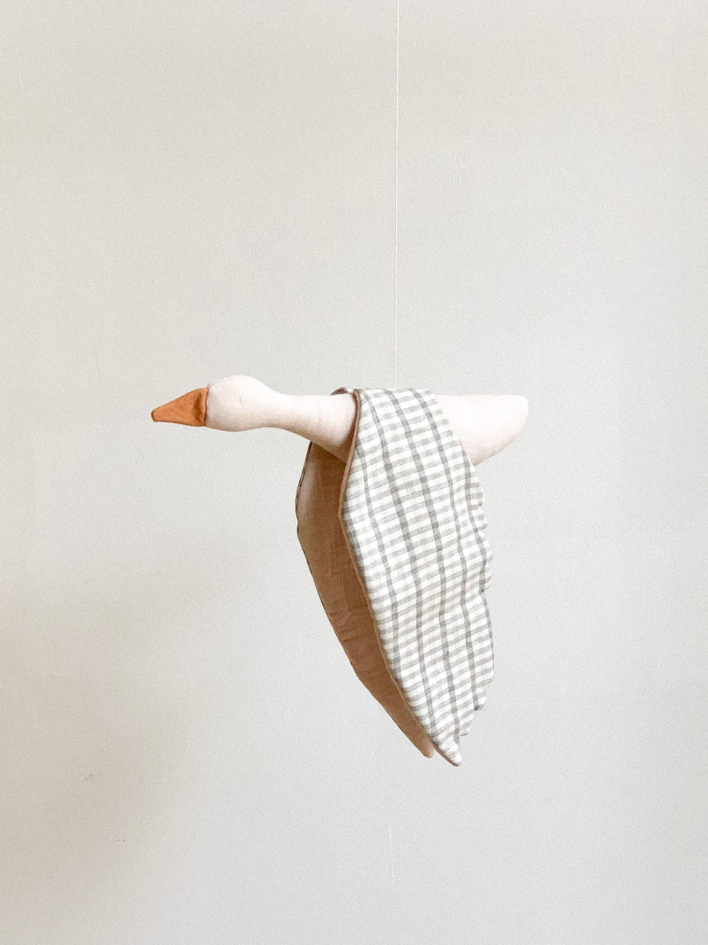 Checkered Fabric Bird