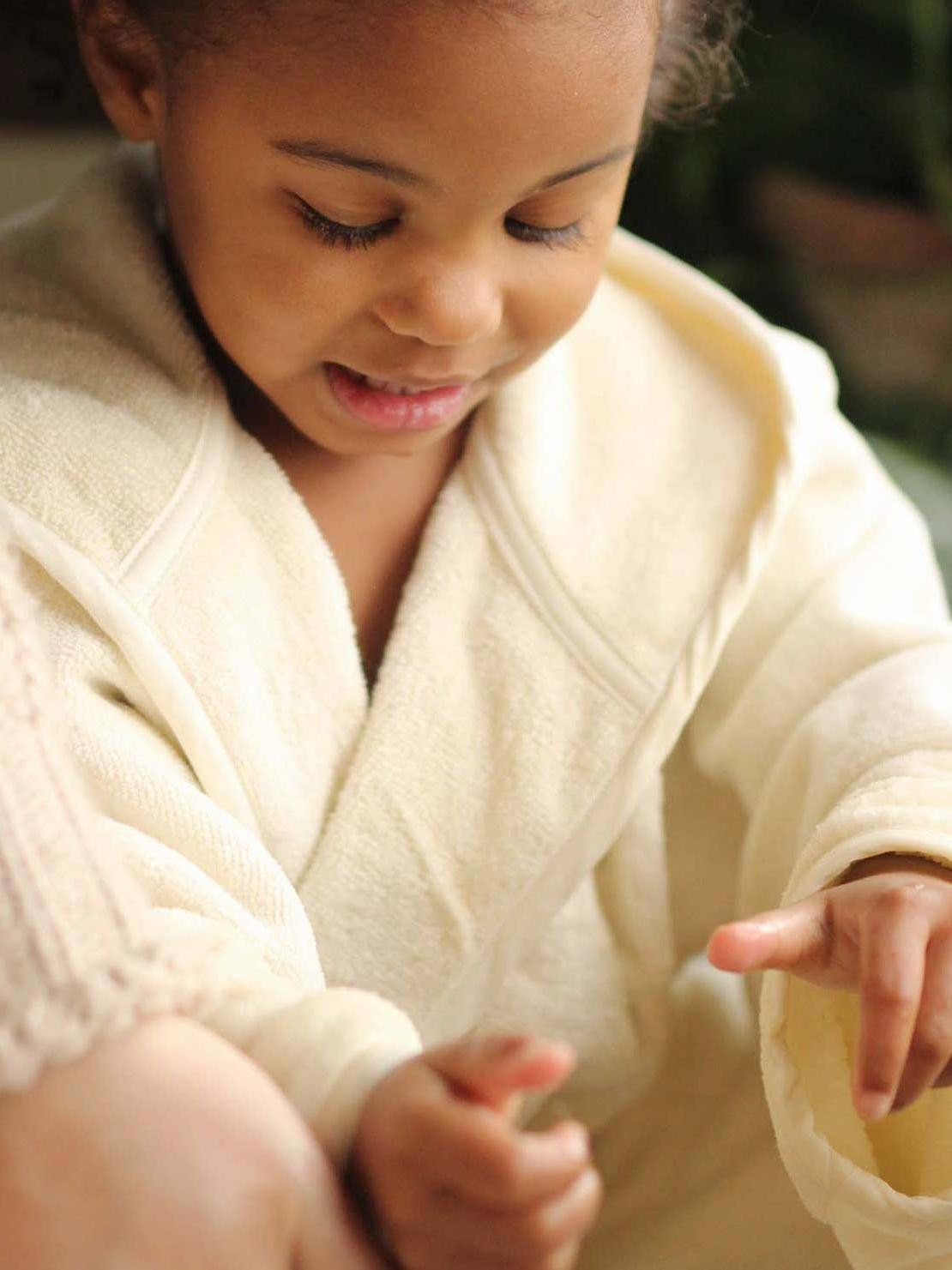 Children's Towelling Robe, Bunny