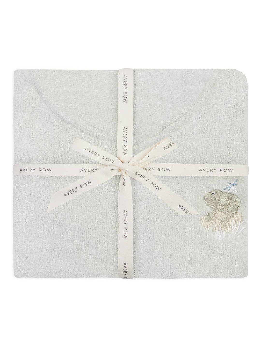 Children's Towelling Robe, Frog