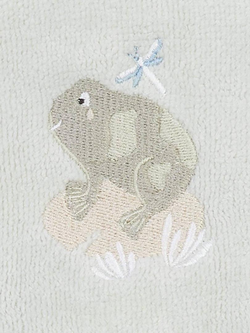 Children's Towelling Robe, Frog