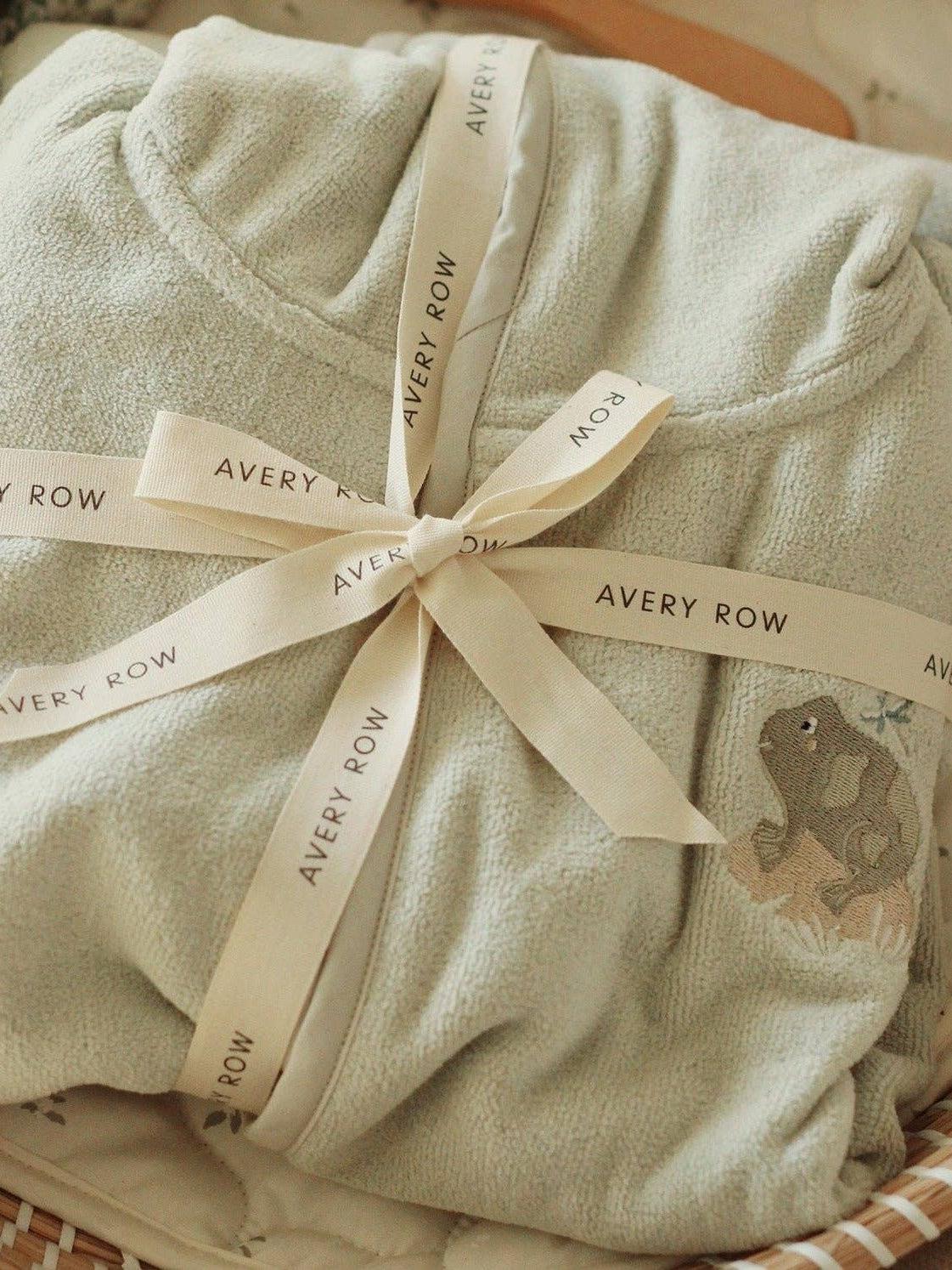 Children's Towelling Robe, Frog