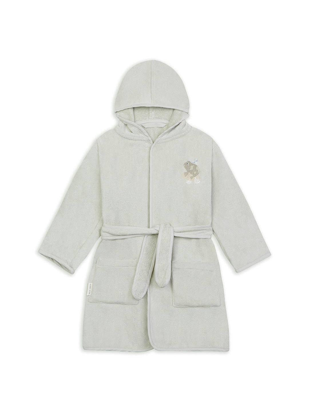 Children's Towelling Robe, Frog