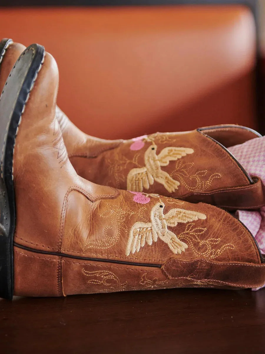Cognac Dove Limited Cowboy Boots - Bootstock & Copenhagen Colors